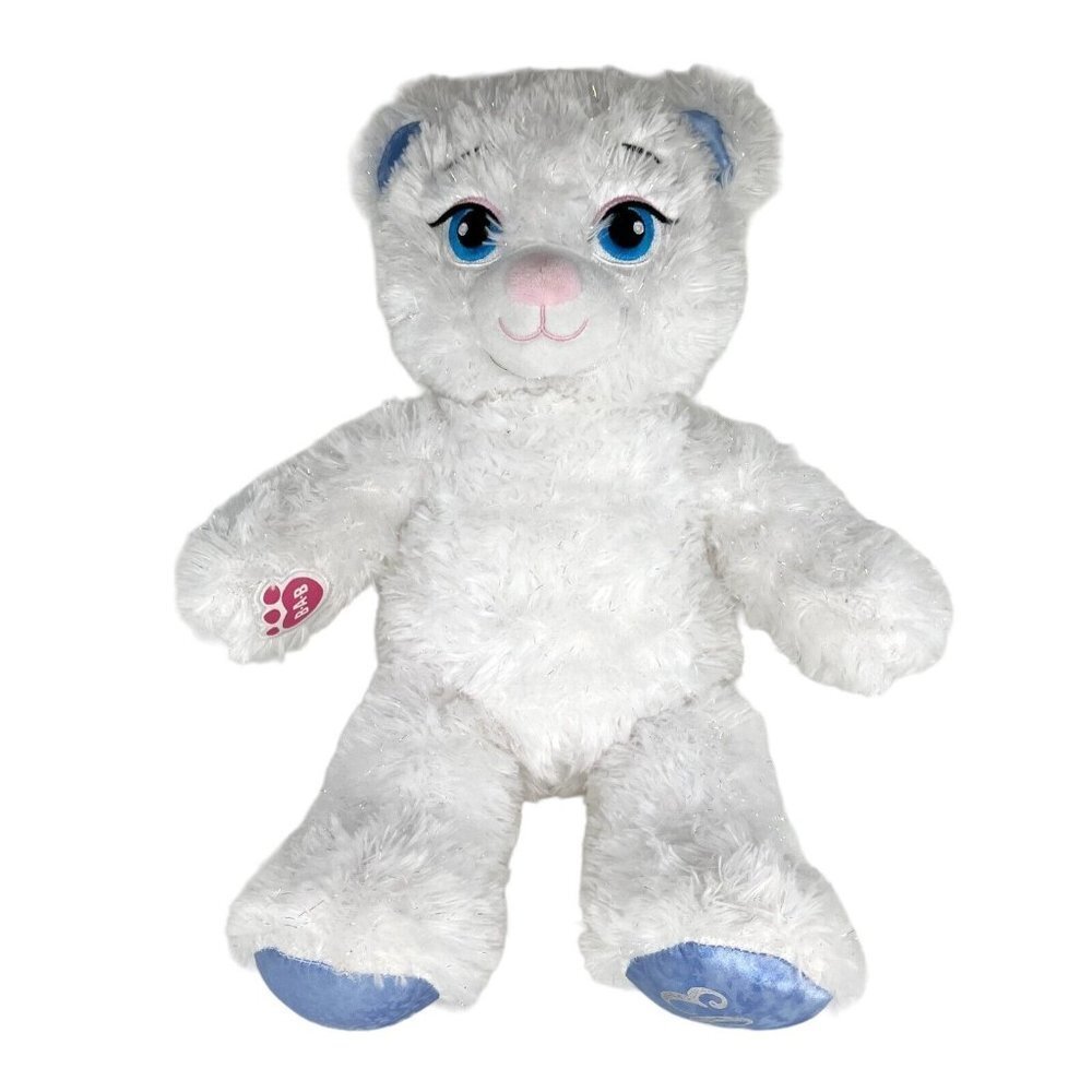 Build-A-Bear Disney Frozen II Elsa White Sparkle 2019 Plush Stuffed Toy BAB 17"